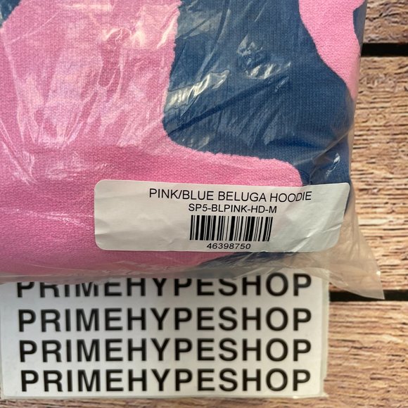 NEW Sp5der Beluga Hoodie Blue - Picture 7 of 10